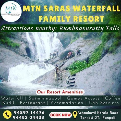MTN Saras Waterfall Family Resort, Courtallam, India - Agoda - raincitystudios.com