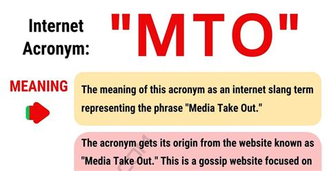 MTO Meanings What Does MTO Stand For? - All Acronyms