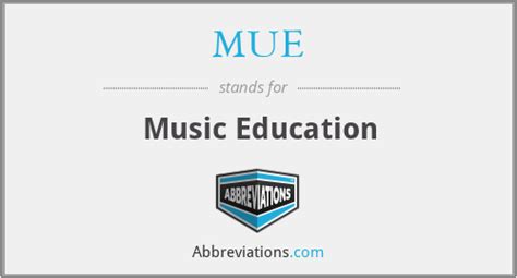 MUE - What does MUE stand for? The Free Dictionary