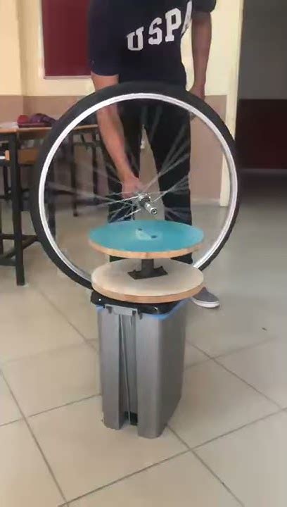 MUHTEŞEM DENEY-AMAZING EXPERIMENT-(AÇISAL MOMENTUM DENEYİ).