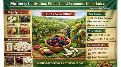 Mulberry (Morus sps.) Cultivation for Sustainable Sericulture - raincitystudios.com