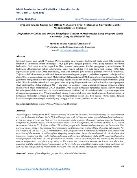 Multi Proximity: Jurnal Statistika Universitas Jambi Vol. 2 No. 1 ... - wintechmobiles.com