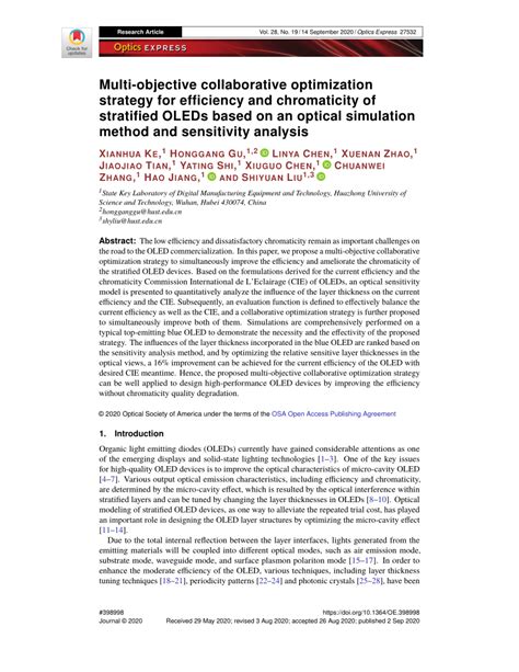 Multi-Objective Collaborative Optimization and Simulation of ... - wintechmobiles.com