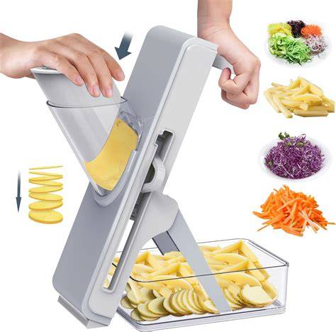 Multifunctional 17 in 1 Mandoline Slicer for Kitchen, Potato Slicer ... - raincitystudios.com