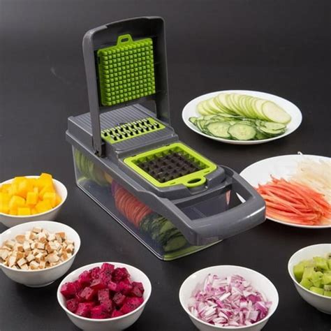 Multifunctional Pro-Series 14-in-1 Vegetable Chopper, Mandoline Slicer ... - raincitystudios.com