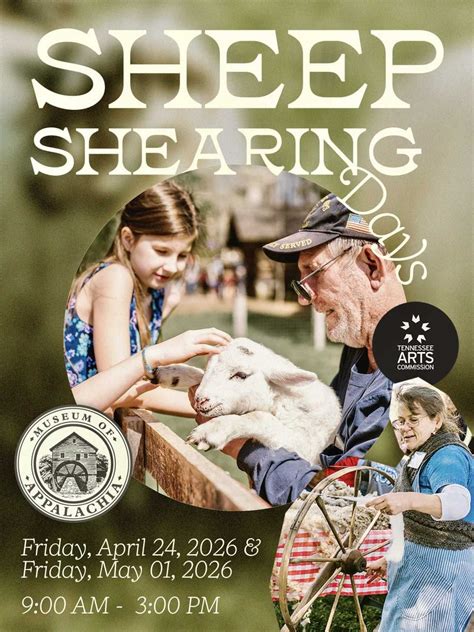 Museum of Appalachia to host annual Sheep Shearing Days - raincitystudios.com