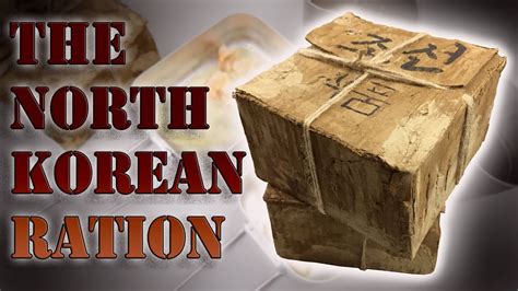 MUST SEE!!! NORTH KOREAN RATION, SINGLE MEAL PACK