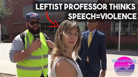 MUST WATCH: RUDE LEFTIST PROFESSOR THINKS SPEECH