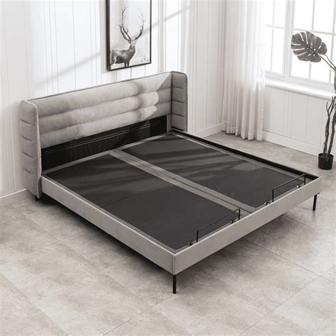 MUZZ Modern Design Luxury Queen Size Motorized Adjustable Bed ... - Walmart