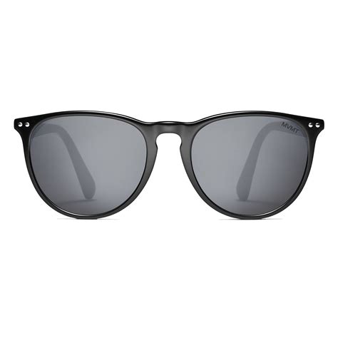 MVMT Ingram Unisex Sunglasses Matte Black Dark Polarized …