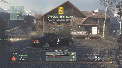 MW2 Estate Nuke What A Way To Start A Game YouTube