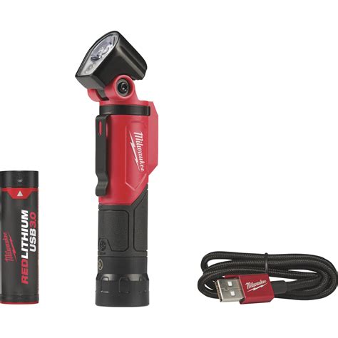 MWK2113-21 500 Lumen USB Rechargeable Pivoting Flashlight