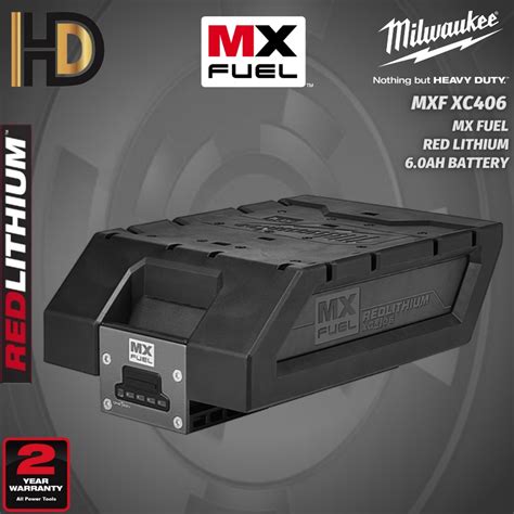 MX FUEL™ REDLITHIUM™ 6.0Ah Battery MXF XC406