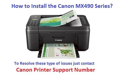 MX490 Series Printer Says Another Computer is Using the Printer