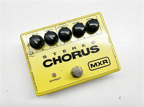 MXR stereo chorus ヴィンテージ・コーラス 楽器/器材 エフェク …