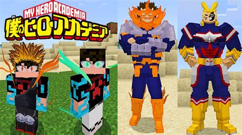 MY HERO ACADEMIA Addon MCPE Mod de Boku no Hero …