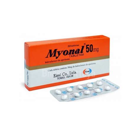 MYONAL 10 50MG - MedicScientist :: Total Health Portal