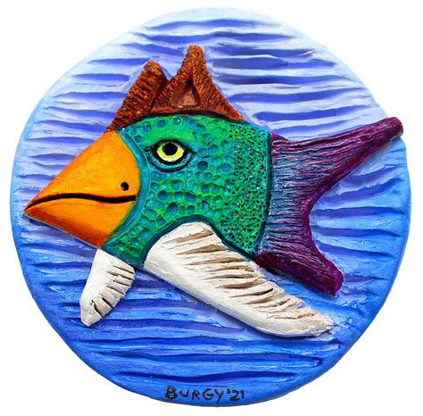 Mythological Clay Relief Creature - Dayton Art Institute - muktibox.com