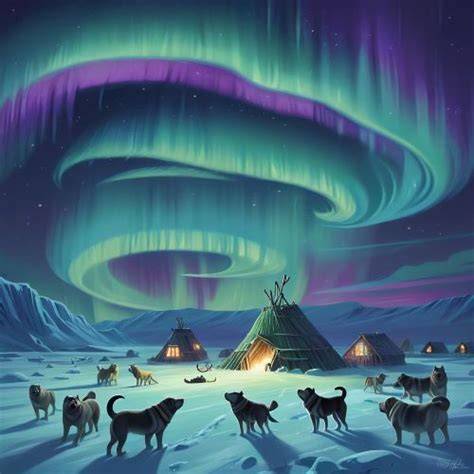 Mythology Of The Northern Lights - The Aurora Zone - raincitystudios.com