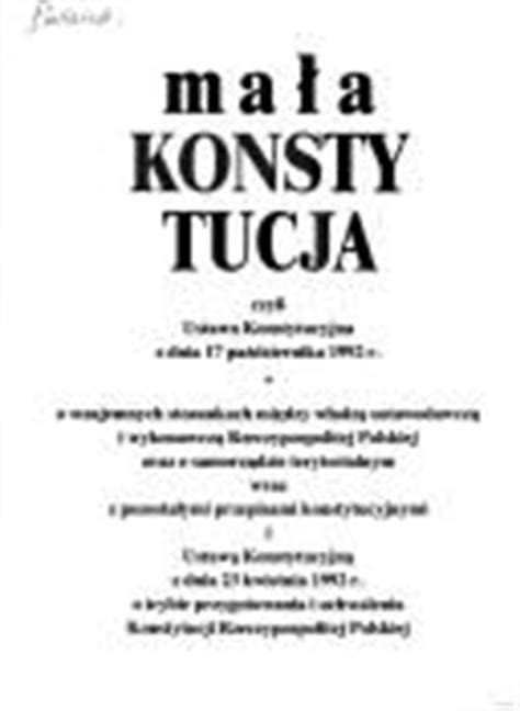 Mała konstytucja, czyli, ustawa konstytucyjna z dnia 17 października 1992 r. - Casio telememo 30 manual aw 81.