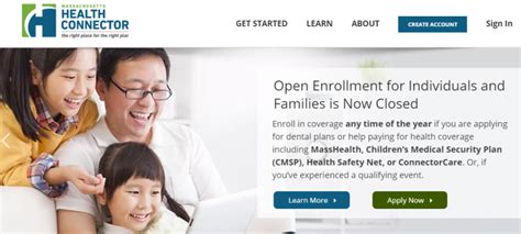 Ma connector.org. The Massachusetts Health Connector now offers dental plans from the state’s leading dental carriers to suit a variety of needs. You can buy plans for yourself, your children, ... • Call Customer Service at 1-877 MA ENROLL (1-877-623-6765) or TTY: 1-877-623-7773. • For in-person help, you can work with a Navigator or a Certified Application 