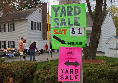 Ma yard sale. End Of The Season Huge Yard Sale ( 24 photos) Where: 14 Prescott St , North Andover , MA , 01845. When: Wednesday, Oct 18, 2023 - Friday, Oct 20, 2023. Details: Lots of stuff to see and buy. Concrete indian 3feet high. Electric Snowblower,…. Read More →. 
