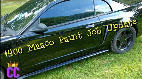 Maaco auto paint job. 