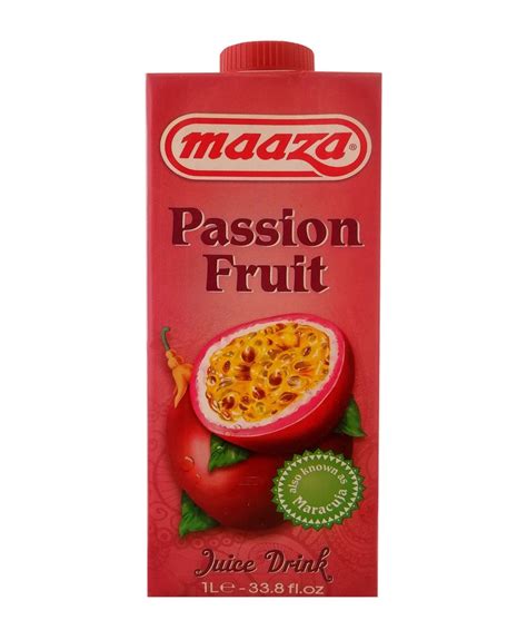 Maaza Passion Fruit Juice Drink 1 L - Spice Town