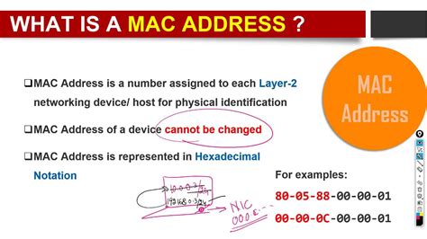 Mac Address Youtube
