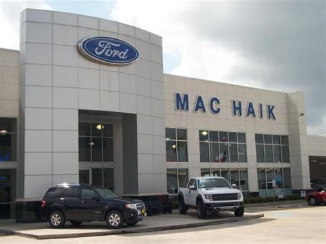Mac haik ford houston. Schedule service online for your car at Mac Haik Ford, a dealership that services all makes and models. Enjoy expert technicians, genuine parts, advanced equipment and generous … 