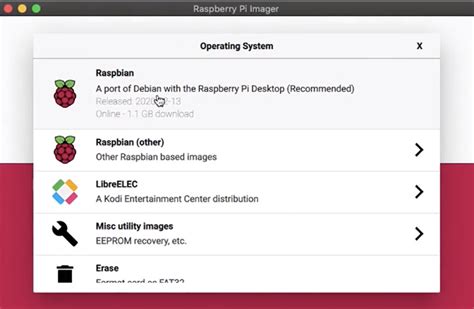 Mac için Raspberry Pi Imager İndir. 