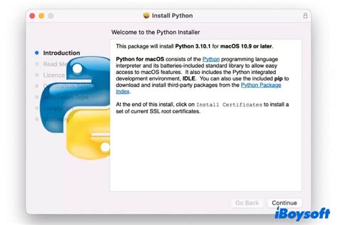 Mac install specific python version. 5.  However, you can alias the commands in most shells,...
