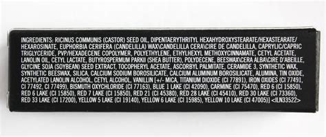 Mac lipstick ingredients safe. On maccosmetics.  How FDA Tested Lipsticks and Oth...