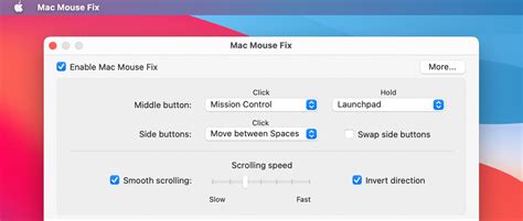Mac mouse fix 2 download.  Switch between Spaces, activate Mission Con...