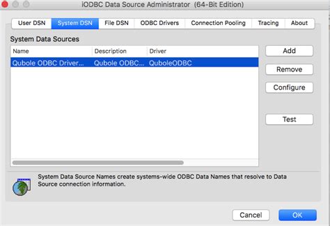 Mac odbc manager.  Downloads are available in source and binary formats at...