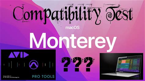 Mac os monterey compatibility pro tools.  This Read Me documents important...