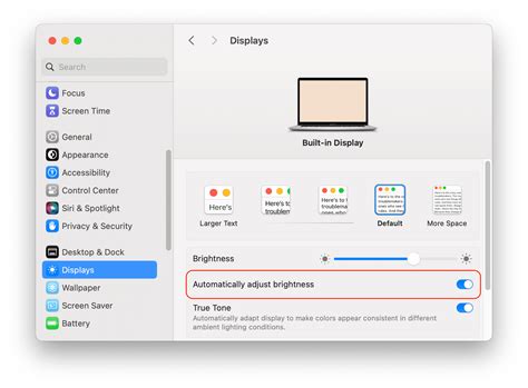 Mac screen brightness app.  Notes: Remember to turn off "Automatically adjust ...