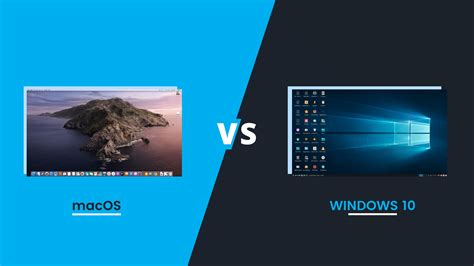 Mac vs windows desktop.  Apple develops macOS Discover the key differences b...