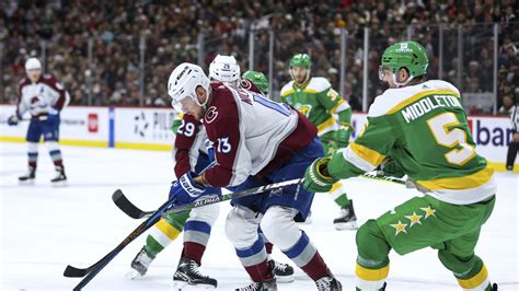 MacDermid’s goal lifts Avalanche over Wild 3-2