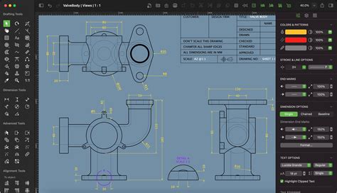 MacDraft Professional Powerful 2D CAD, drafting, technical
