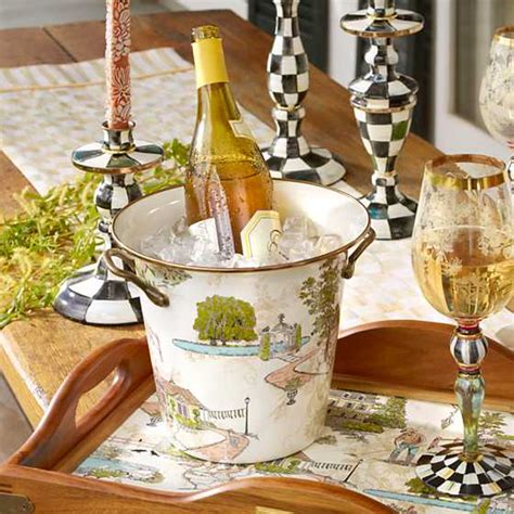 MacKenzieChilds Aurora Wine Cooler