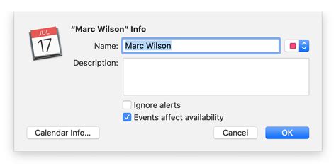MacOS How to enable notifications on Calendar macOS for recurrent