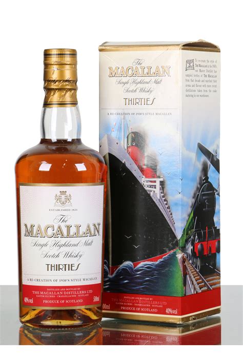 Macallan Decades Collection - Thirties (50cl) - Just Whisky Auctions