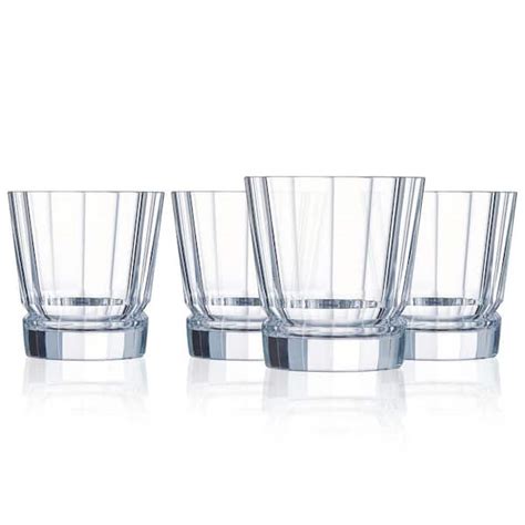 Macassar 10.75 oz. OTR Glass (Set of 4) - The Home Depot