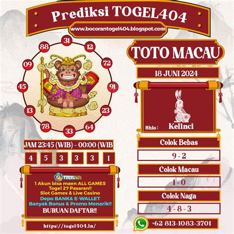 Macau hari ini jam 1 siang. Togel hongkong 2017 sampai.