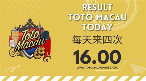 Macau hari ini jam 16 00. Agen slot yang mudah menang.