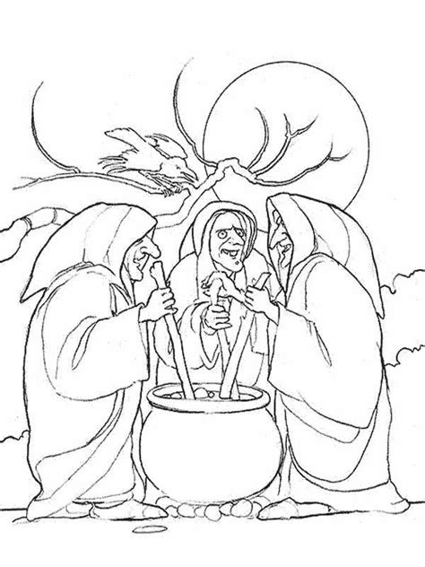 Macbeth Coloring Pages