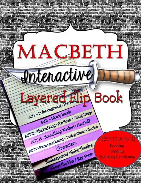 Macbeth common core aligned literature guide by kristen bowers. - Relacion de todo lo que sucedió en la jornada de omagua y dorado..
