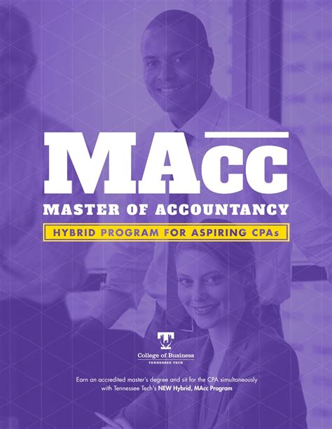 Map a degree path to meet your needs and interests in our flexible Master of Accountancy (MAcc) program. We offer tracks for those with and without an accounting undergraduate degree, and full-time and part-time options. Our rigorous core curriculum and range of electives will give you a comprehensive understanding of accounting and business. . 