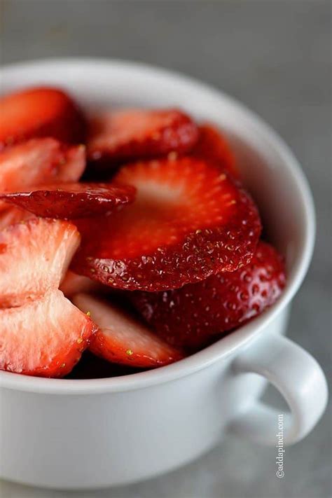 Macerated Strawberries with Grand Marnier Recipe Martha Stewart